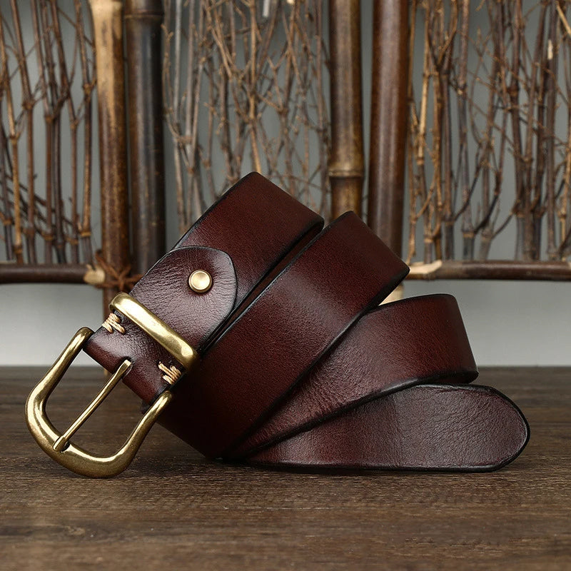 Argon Full-Grain Leather Belt