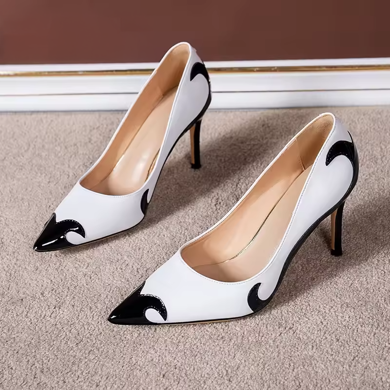 Liora Leather Heels