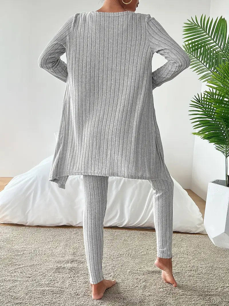 Aveline Premium 3-Piece Ribbed Set