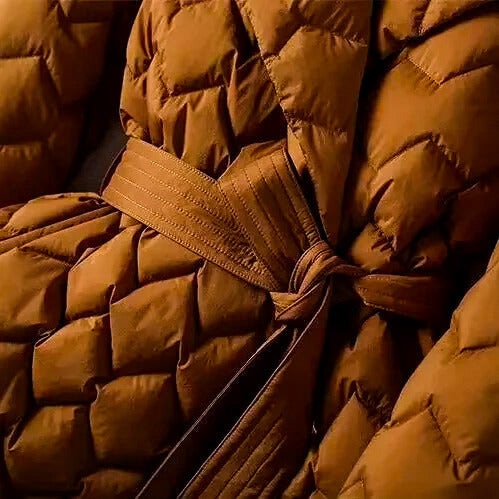 Amara Quilted Down Coat