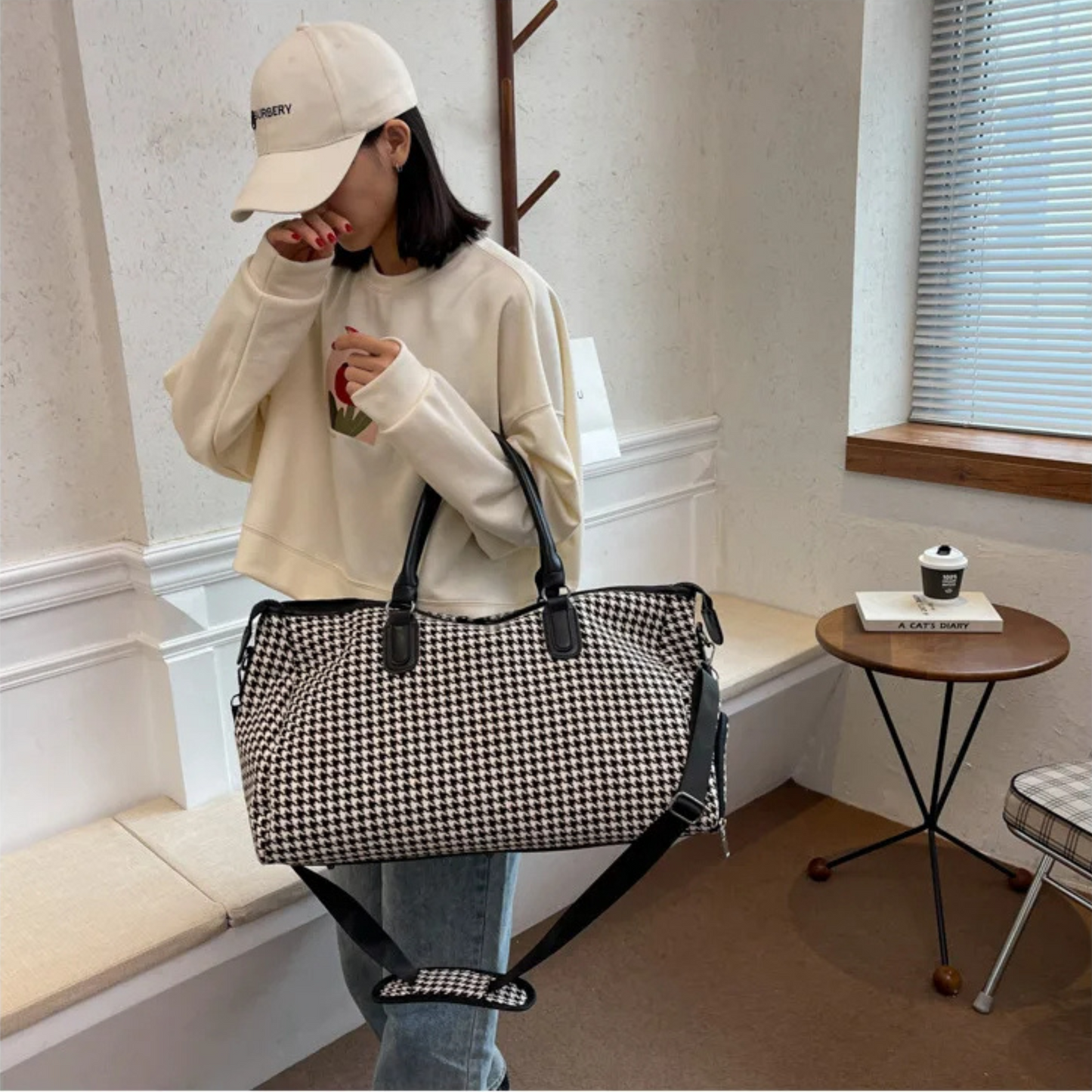 The Lancaster Houndstooth Weekender