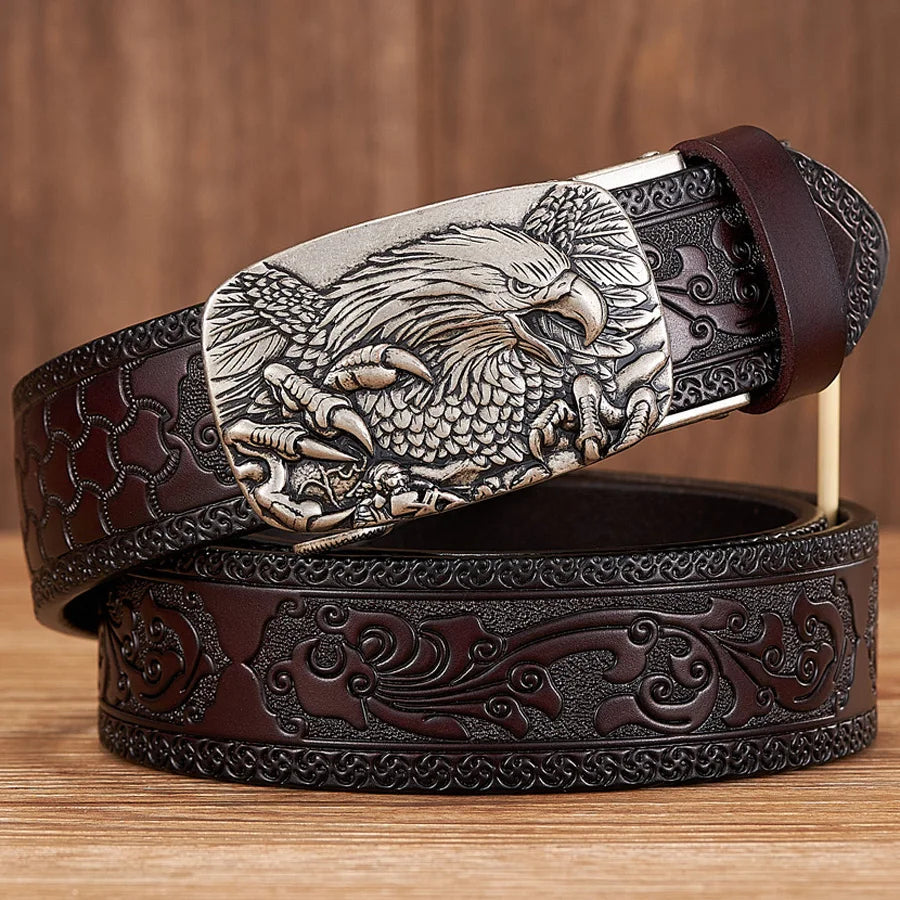Imperium Eagle Leather Belt