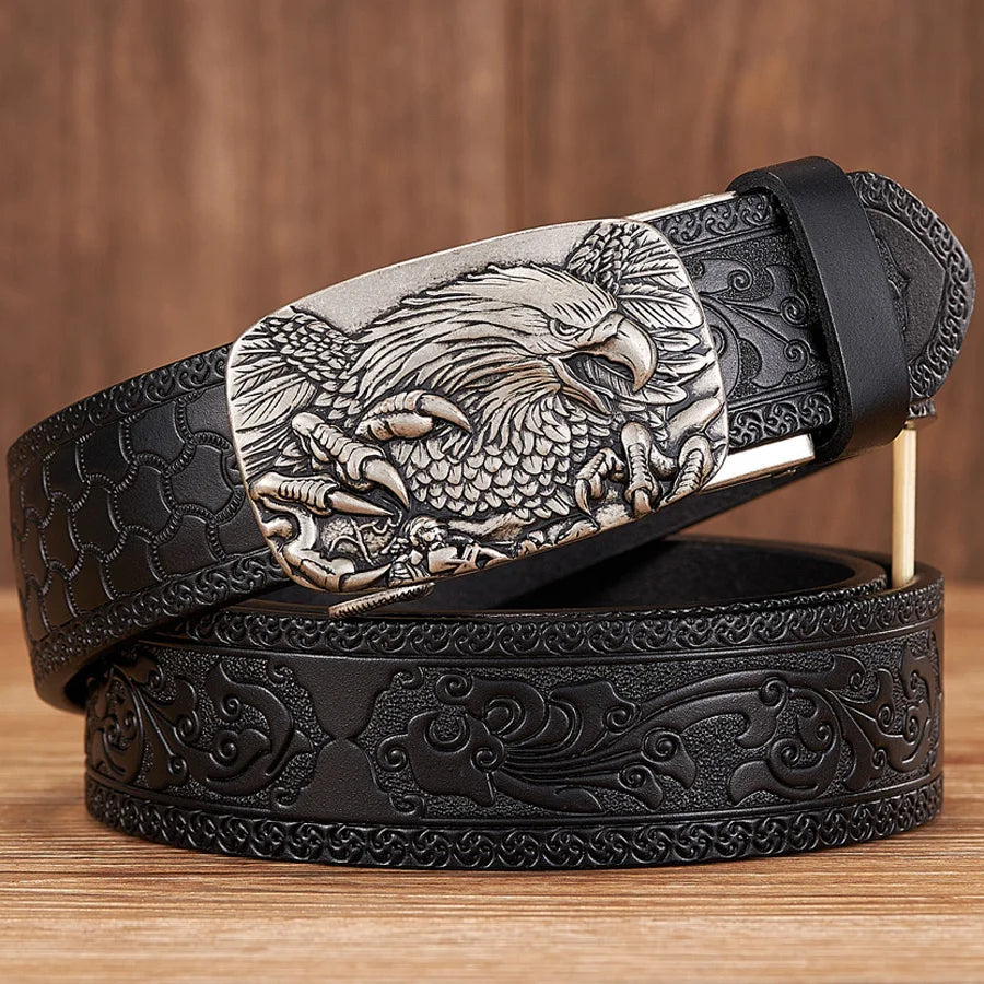 Imperium Eagle Leather Belt