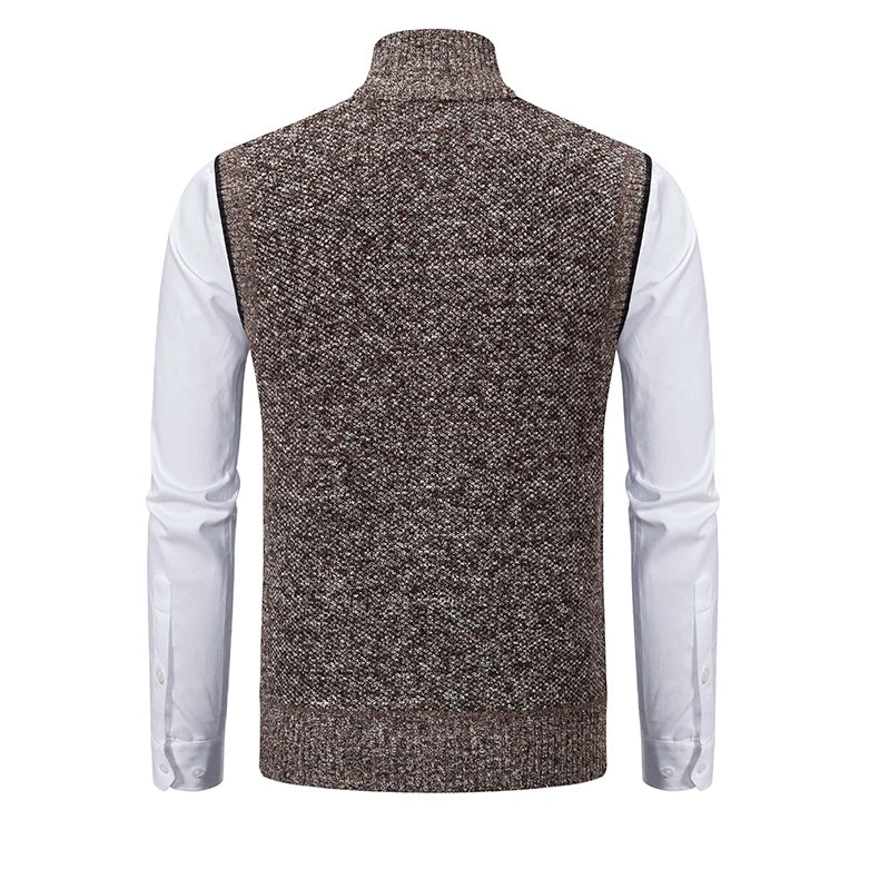 Kensington Wool Full-Zip Vest