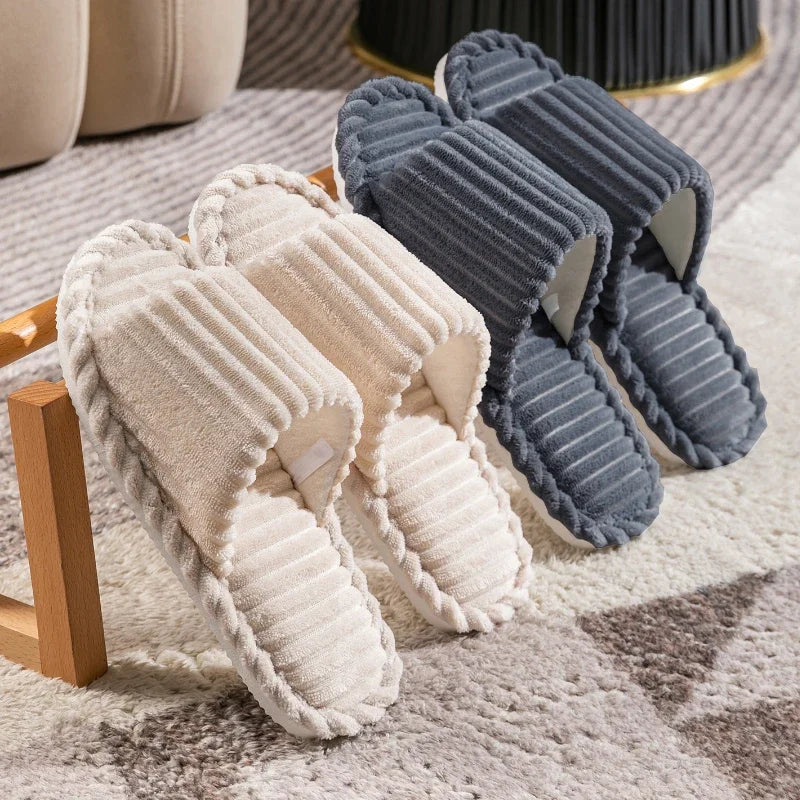 Haven Ribbed Corduroy Slides