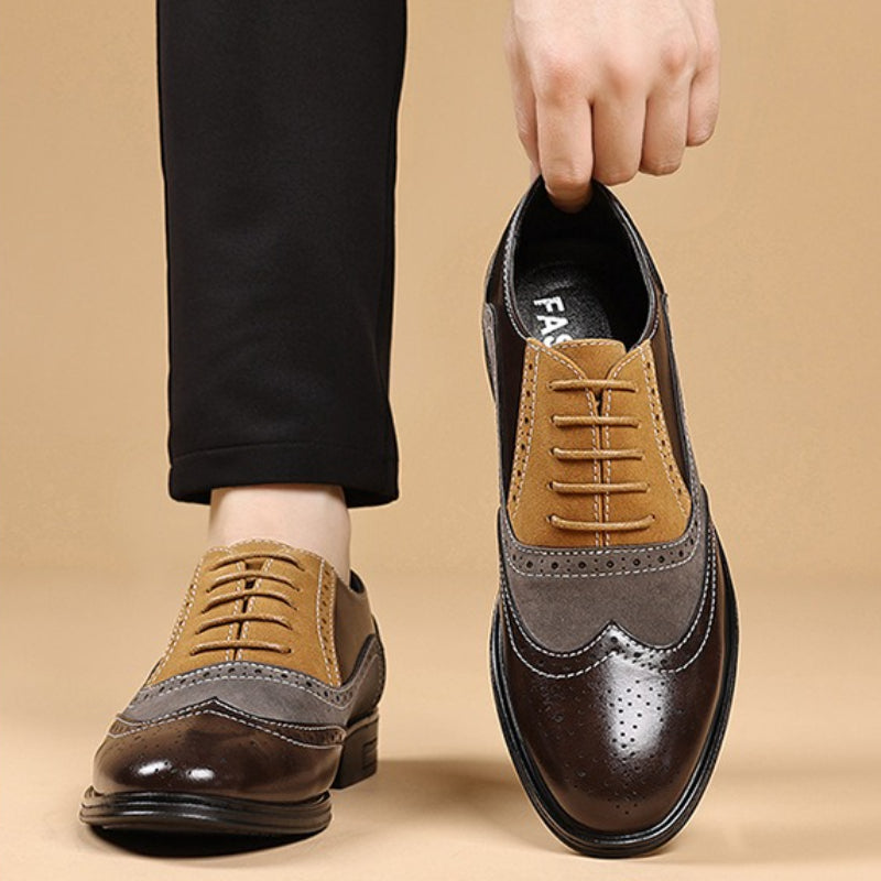 Kingsford Dual-Tone Wingtip Loafer