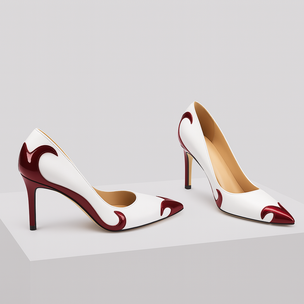 Liora Leather Heels
