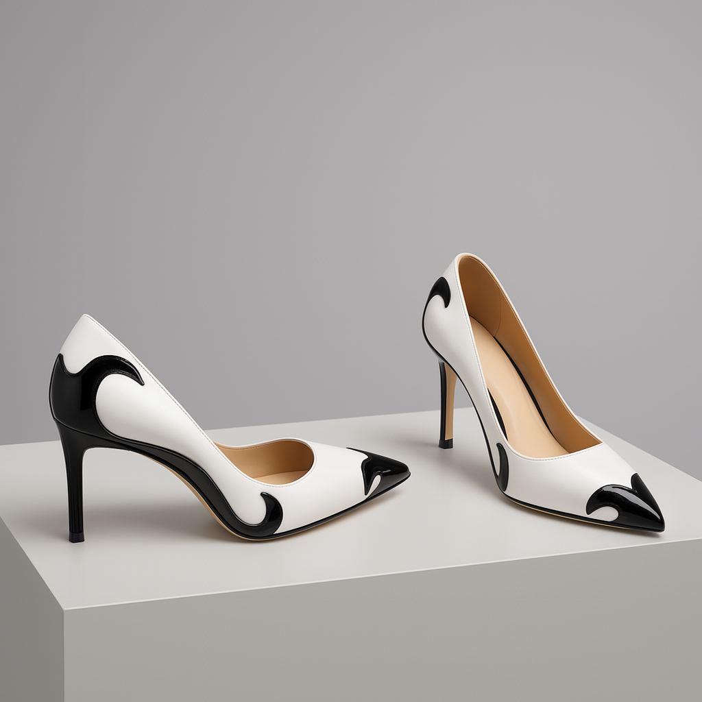 Liora Leather Heels
