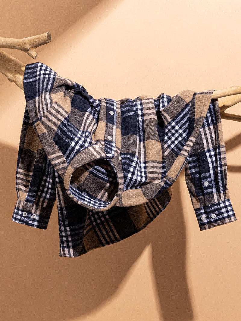 Stratford Plaid Cotton Shirt