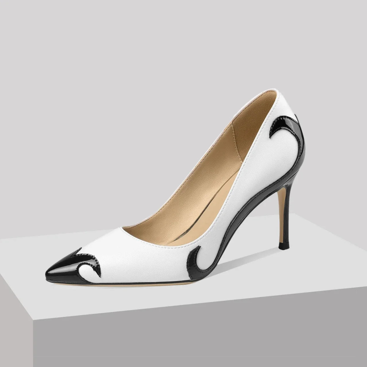 Liora Leather Heels