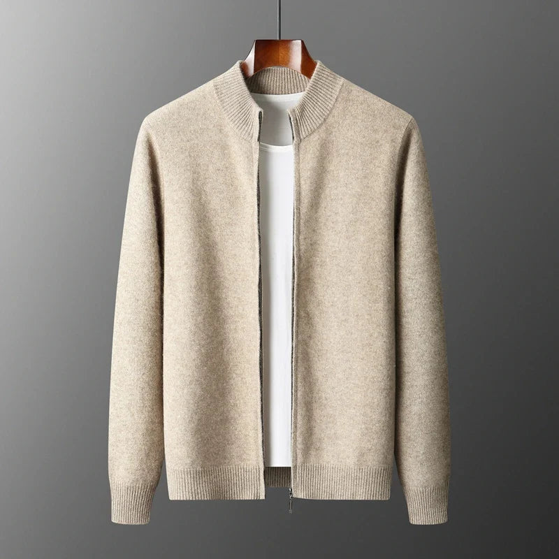 Monarch Full-Zip Cashmere Jacket