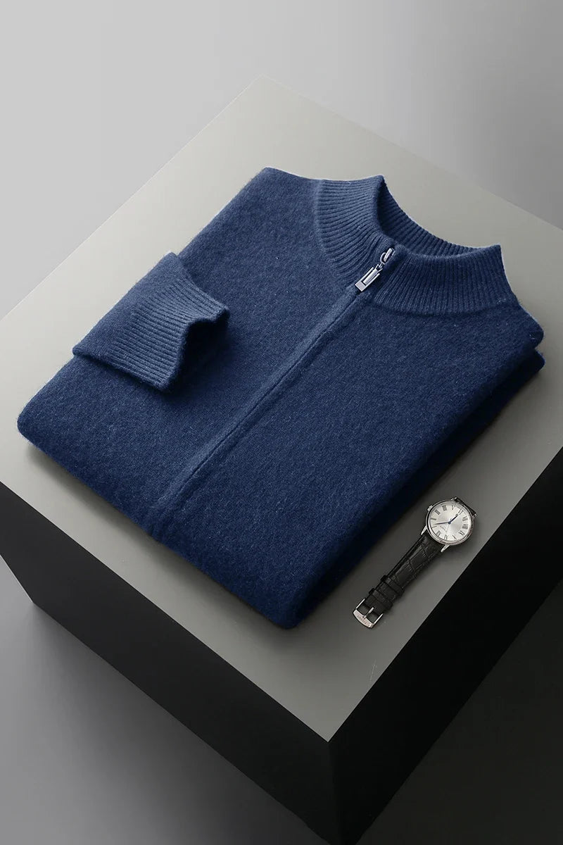 Monarch Full-Zip Cashmere Jacket