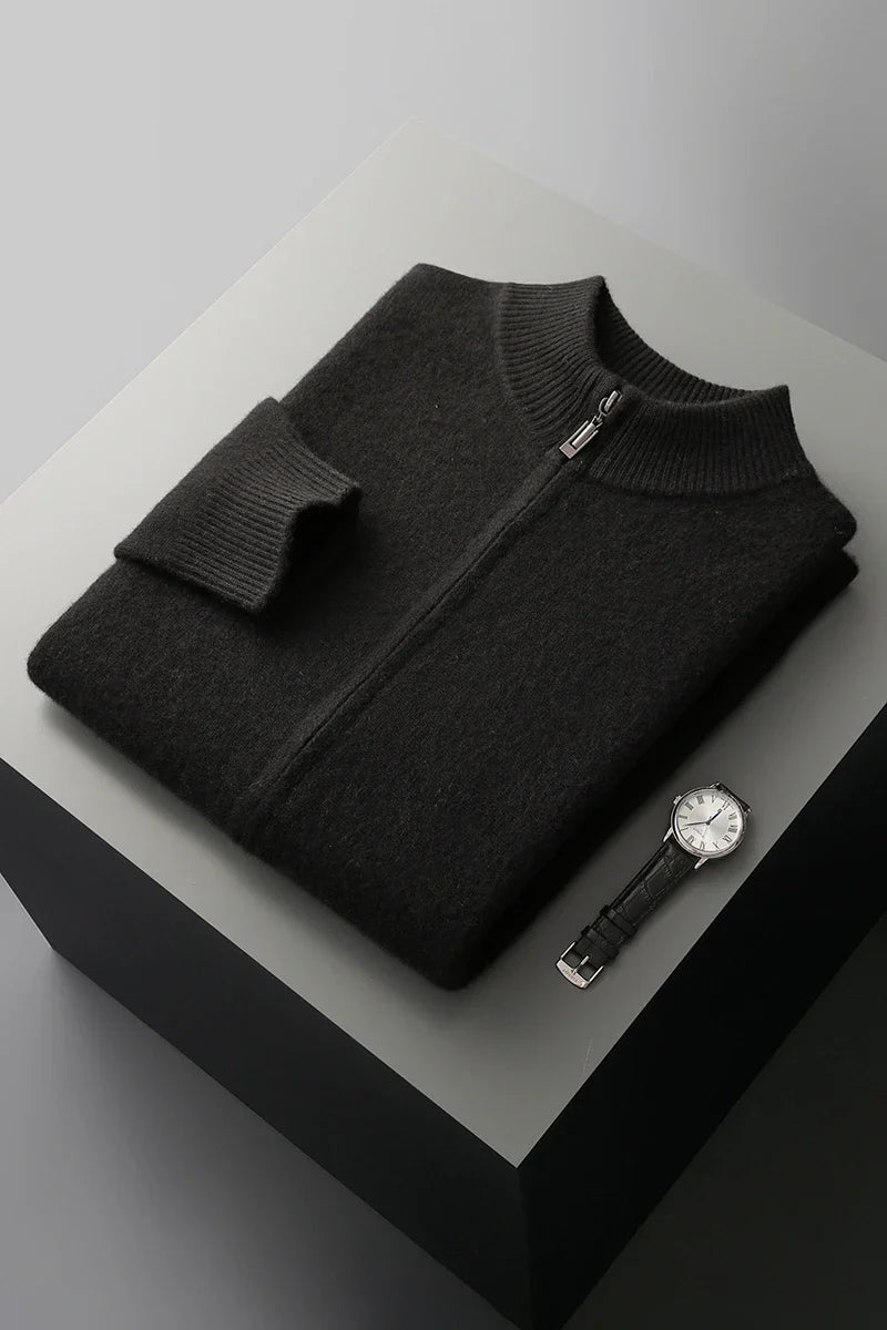 Monarch Full-Zip Cashmere Jacket