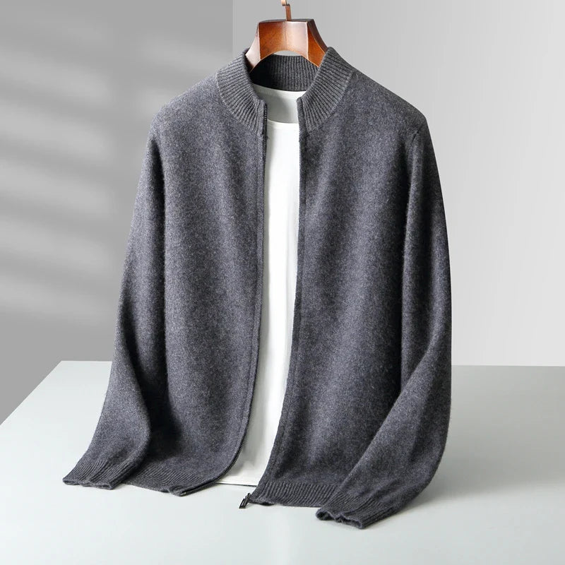 Monarch Full-Zip Cashmere Jacket