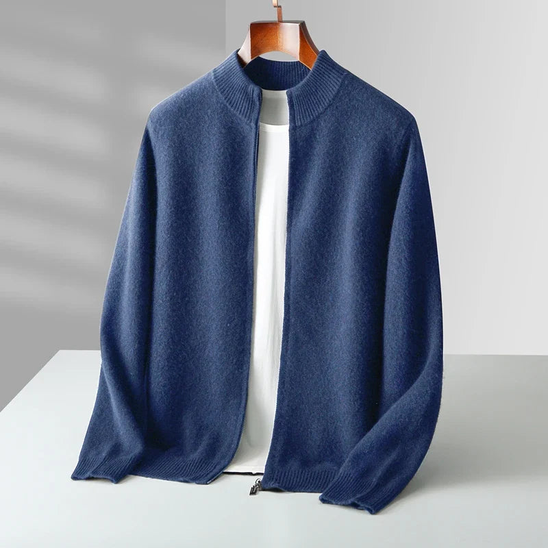 Monarch Full-Zip Cashmere Jacket