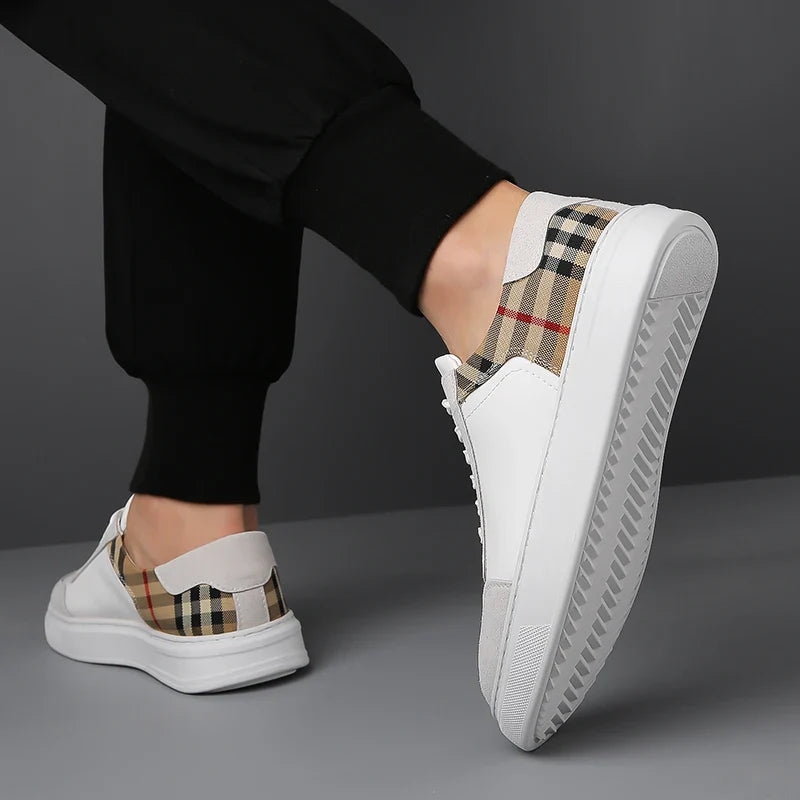 Kensington Leather Sneakers