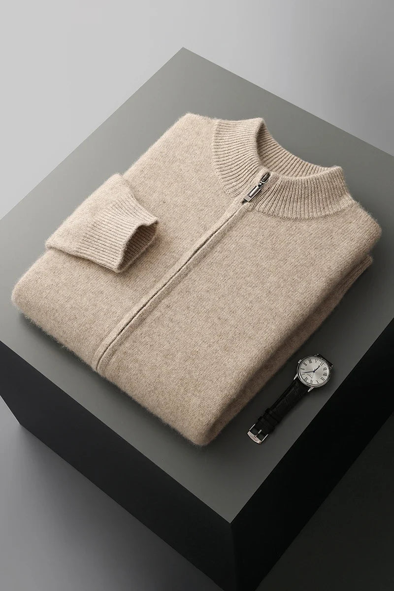 Monarch Full-Zip Cashmere Jacket