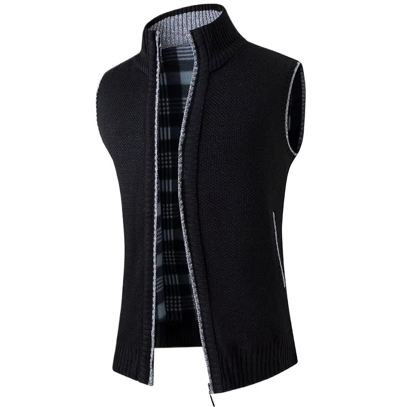 Kensington Wool Full-Zip Vest