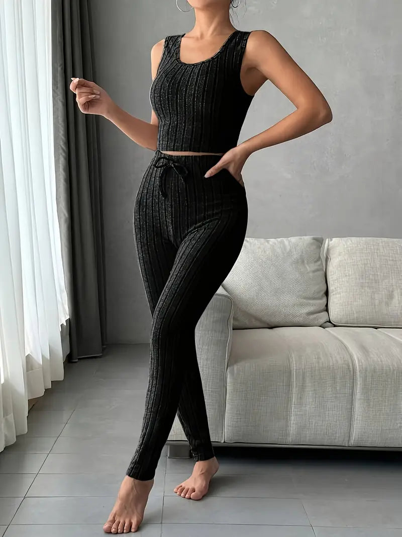 Aveline Premium 3-Piece Ribbed Set
