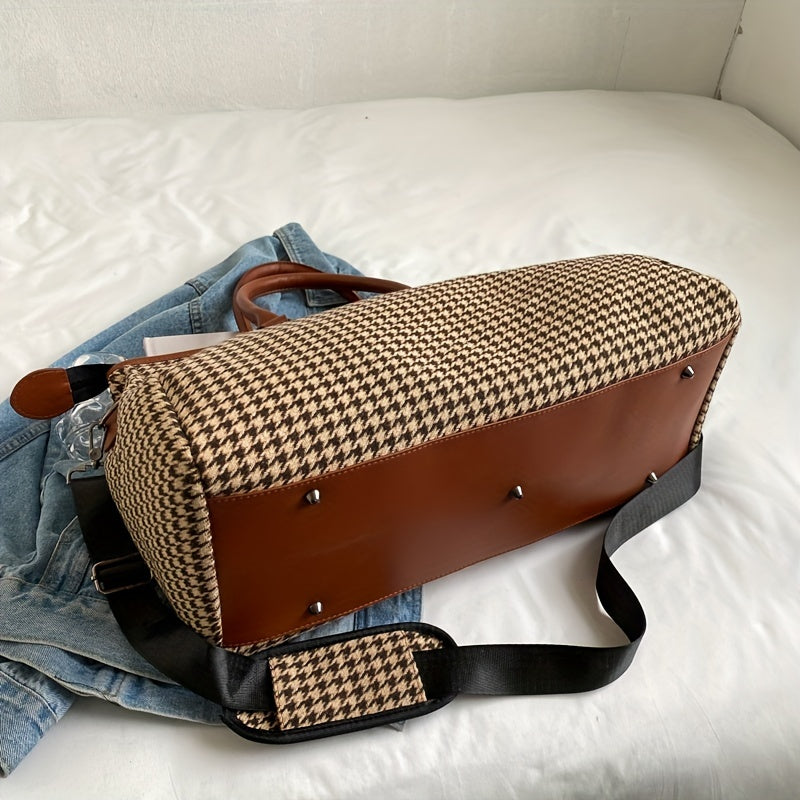 The Lancaster Houndstooth Weekender