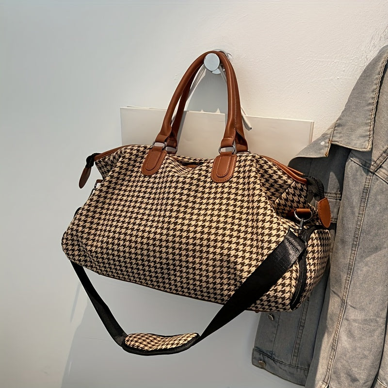The Lancaster Houndstooth Weekender