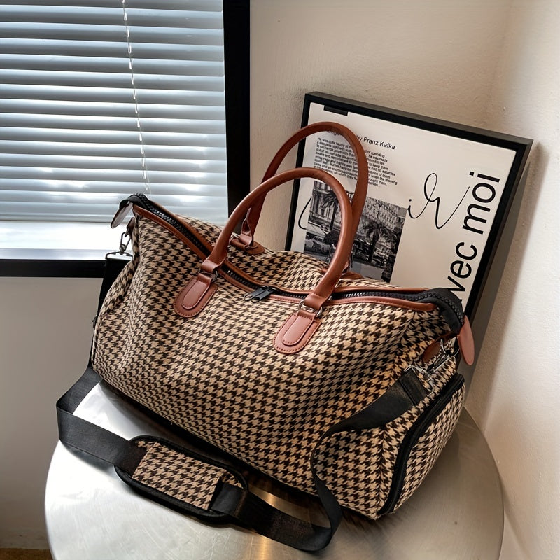 The Lancaster Houndstooth Weekender