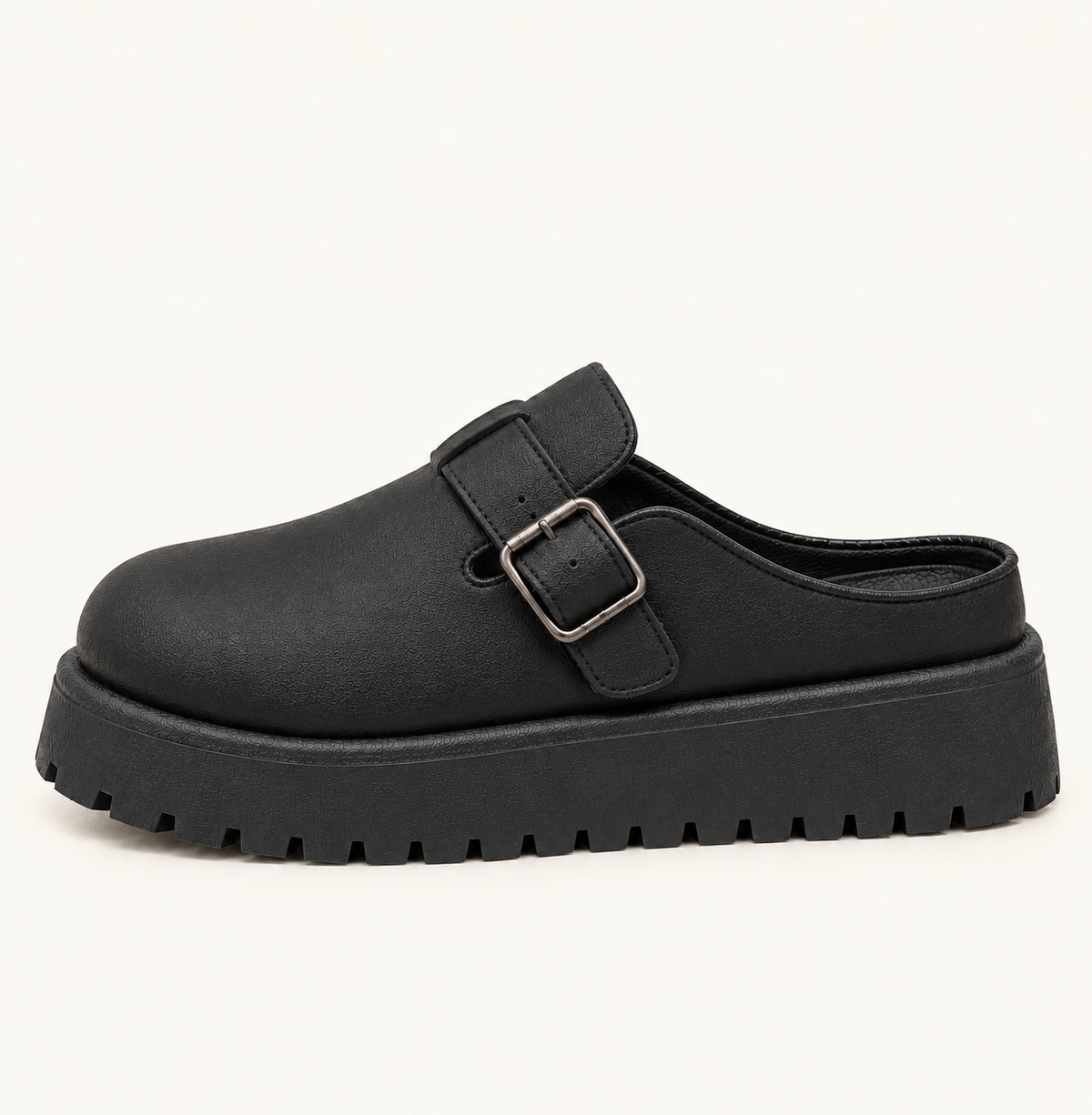 Rivoli Platform Suede Mule