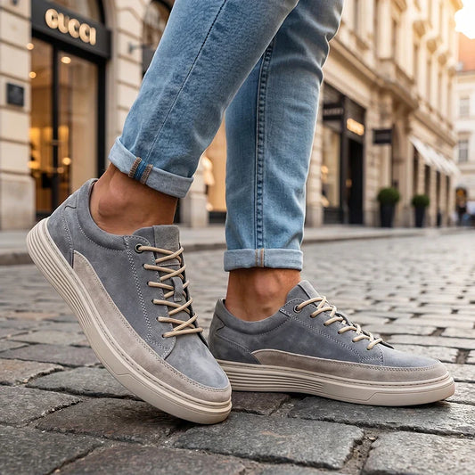 Rhoswell Suede Low-Top Sneakers