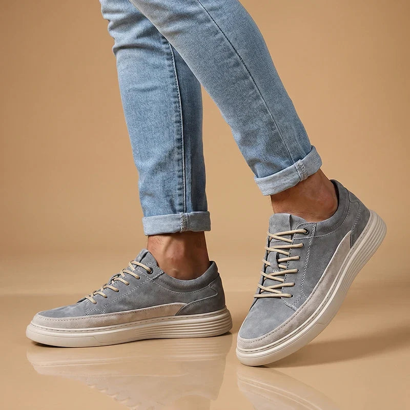Rhoswell Suede Low-Top Sneakers