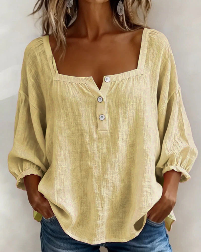 Amalfi Pullover Blouse