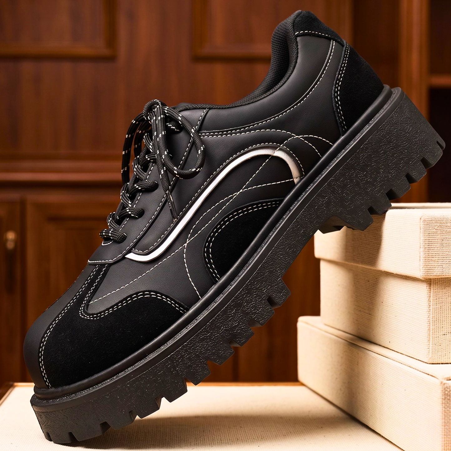 Barrett Chunky-Sole Trainer