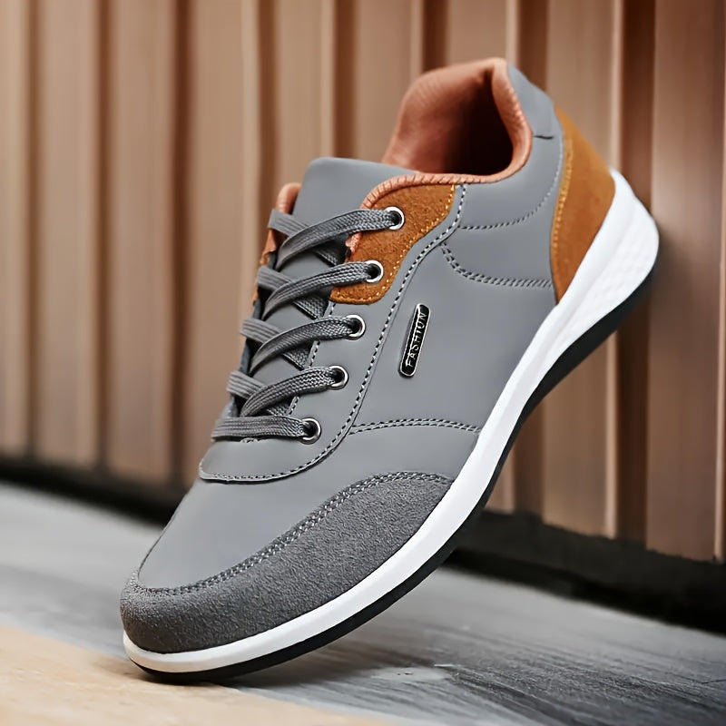 Contrast Panel Athletic Sneaker