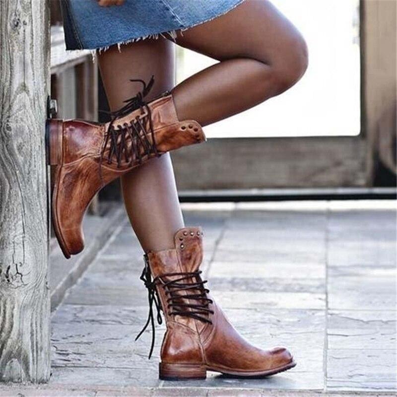 The Rebel Lace-Up Boot