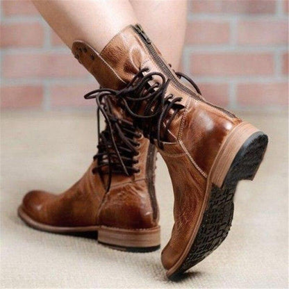 The Rebel Lace-Up Boot