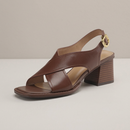 Strada Nera Heel Sandals