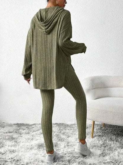 Oversized Hooded Loungewear Ensemble