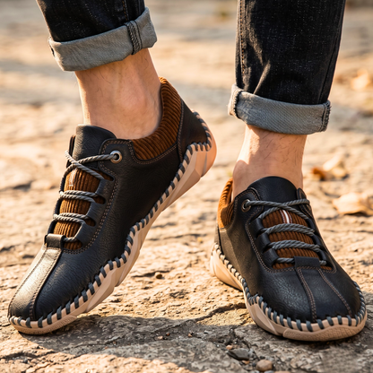 Bramwell Corduroy-Trim Sneakers