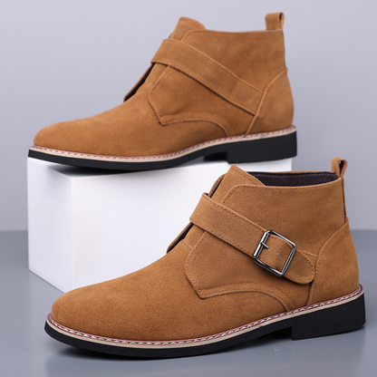Klein Cobalt Suede Chelsea Boot