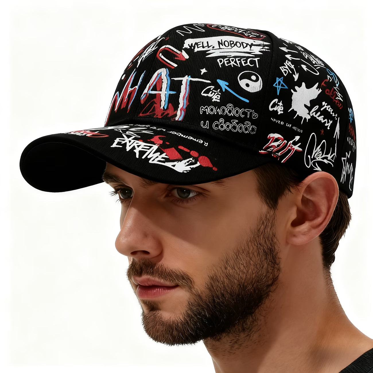 Riot Script Embroidered Cap