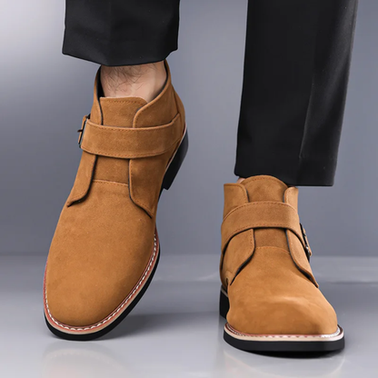 Klein Cobalt Suede Chelsea Boot