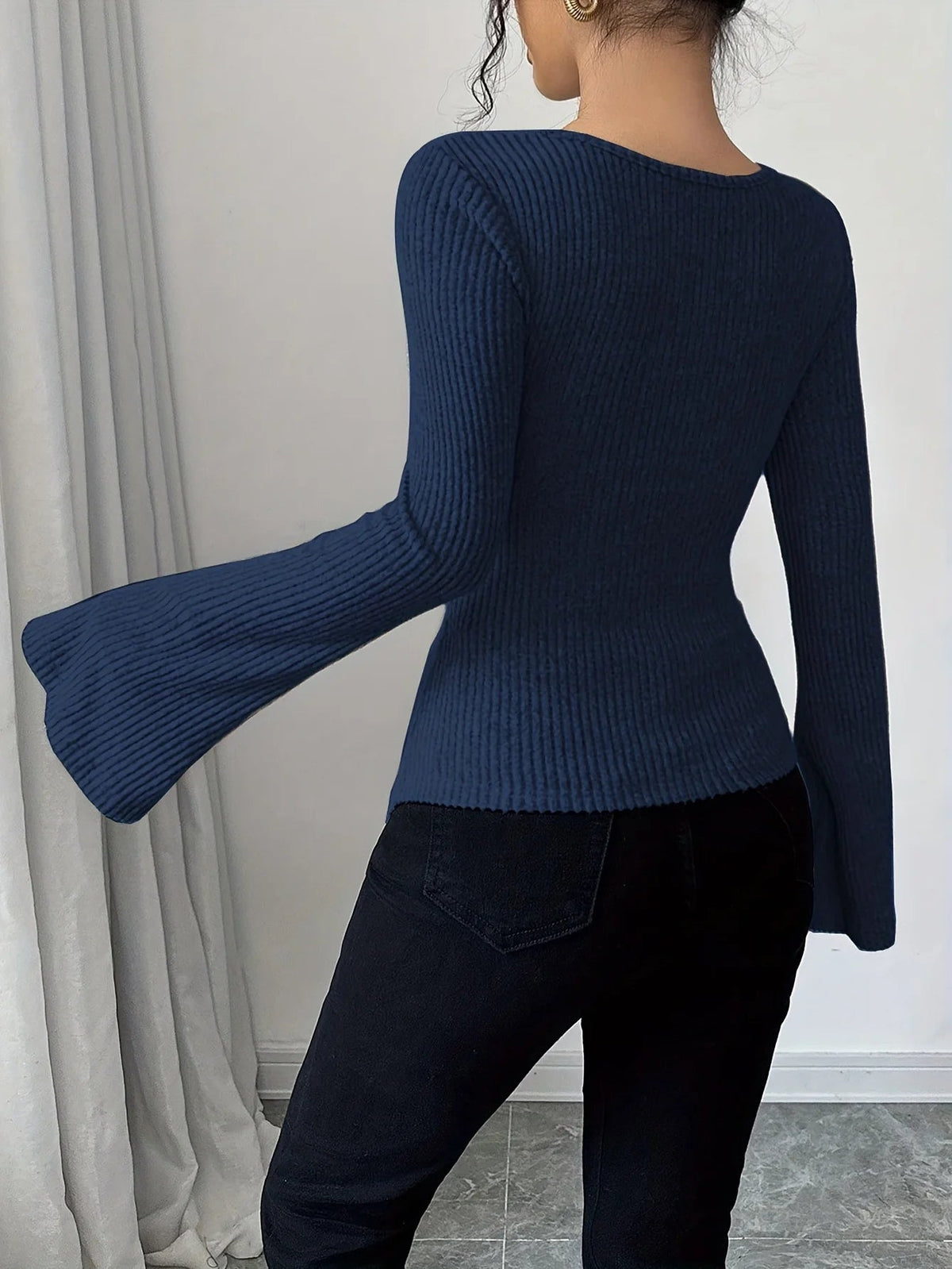 Odessa Ribbed Bardot Top
