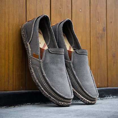 Santorini Canvas Slip-On Loafer