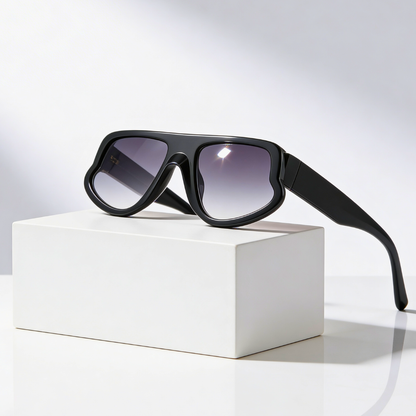 Maverick Oversized Shield Sunglasses