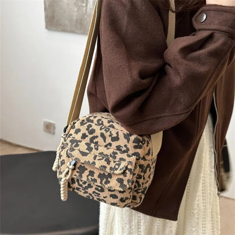 The Savanna Corduroy Crossbody Bag