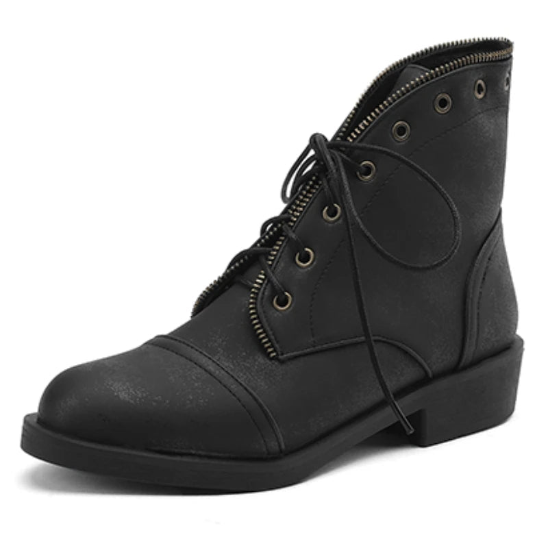The Nova Split-Zip Ankle Boot
