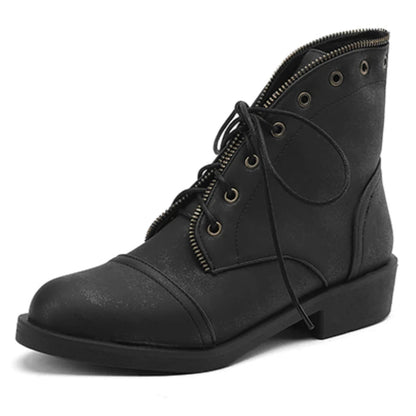 The Nova Split-Zip Ankle Boot
