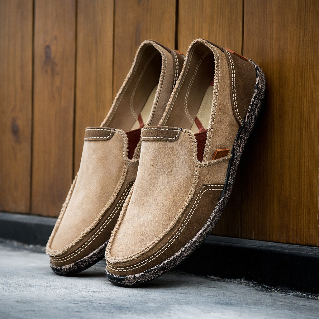 Santorini Canvas Slip-On Loafer