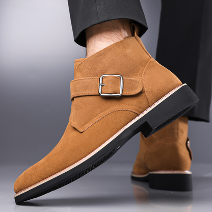 Klein Cobalt Suede Chelsea Boot