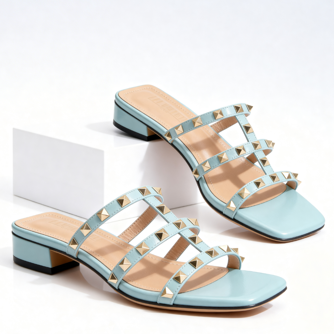 Sienna Studded Multi-Strap Sandal