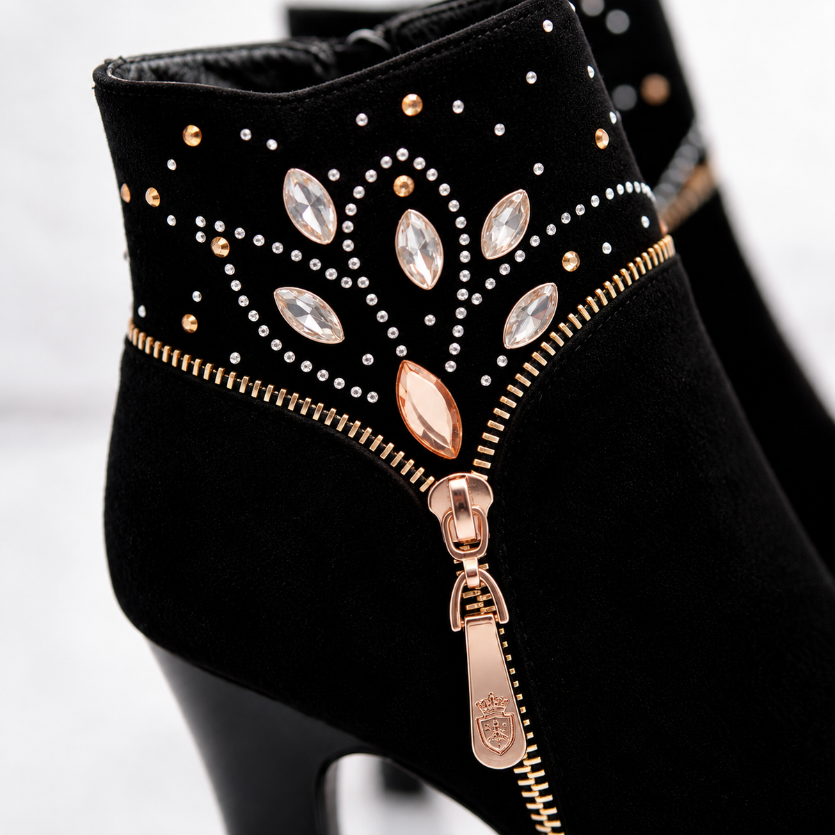 Vermillion Crystal Boots